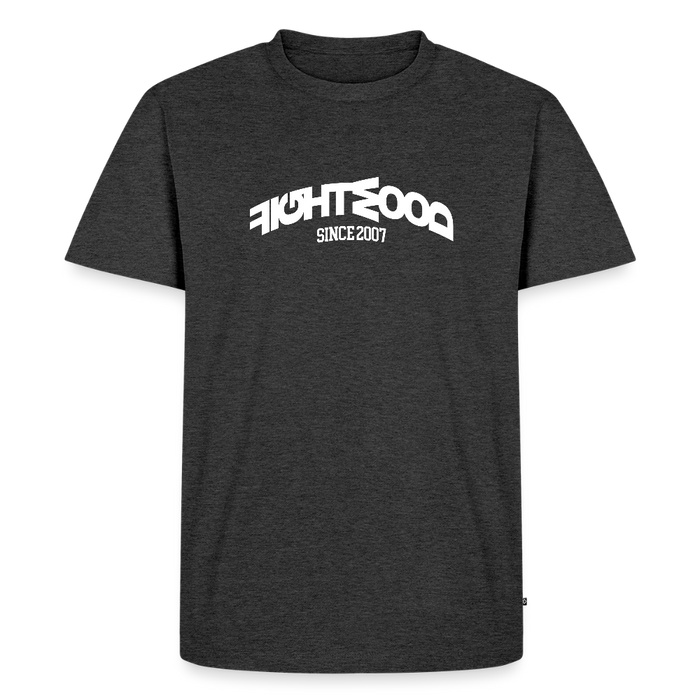 Fightwood Muddled Männer Premium T-Shirt - Anthrazit meliert