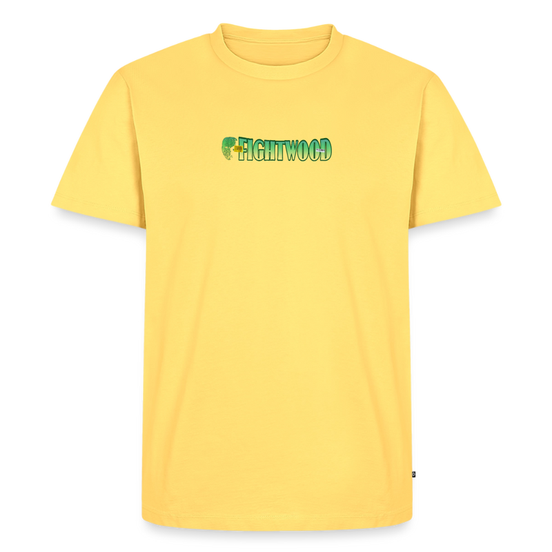 Männer Premium T-Shirt - Pastellgelb