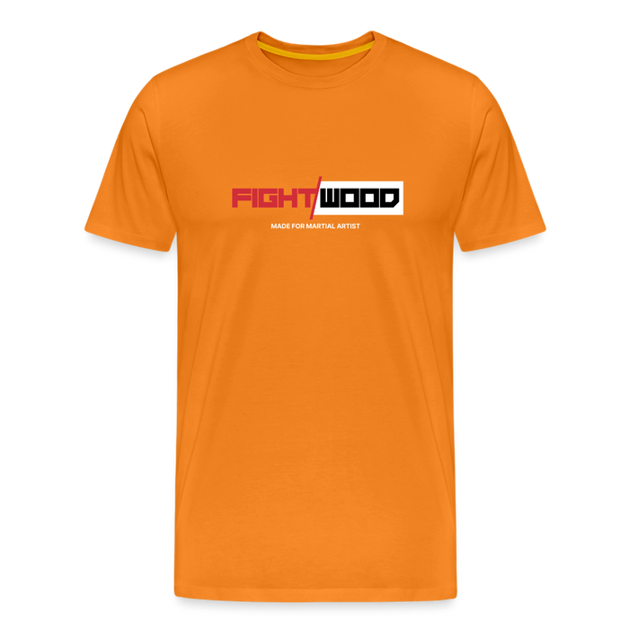 Männer Premium T-Shirt - Orange