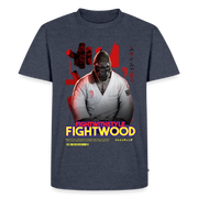 Fightwood Fightwithstyle Gorilla Black Männer Premium T-Shirt - Jeansblau 