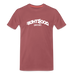Fightwood Muddled Männer Premium T-Shirt - washed Burgundy