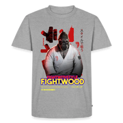 Fightwood Fightwithstyle Gorilla Black Männer Premium T-Shirt - Grau meliert