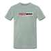 Männer Premium T-Shirt - Graugrün