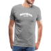 Männer Premium T-Shirt - Grau meliert