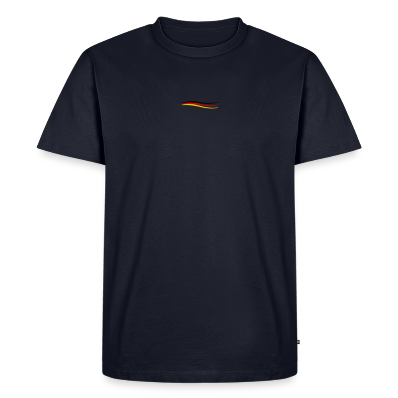 Fightwood® Germany Männer Premium T-Shirt V2 – Sleeve Edition - Navy