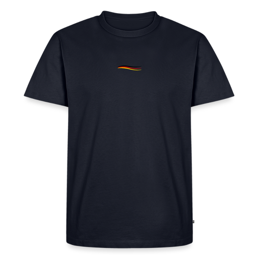 Fightwood® Germany Männer Premium T-Shirt V2 – Sleeve Edition - Navy