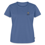 Fightwood good Mood bad Weather Frauen Premium T-Shirt - Taubenblau