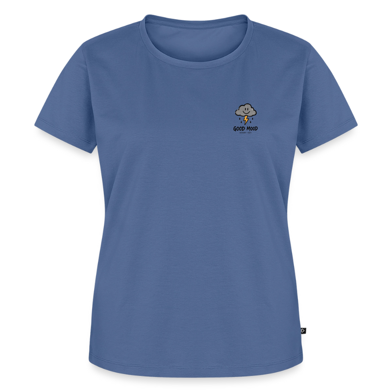 Fightwood good Mood bad Weather Frauen Premium T-Shirt - Taubenblau