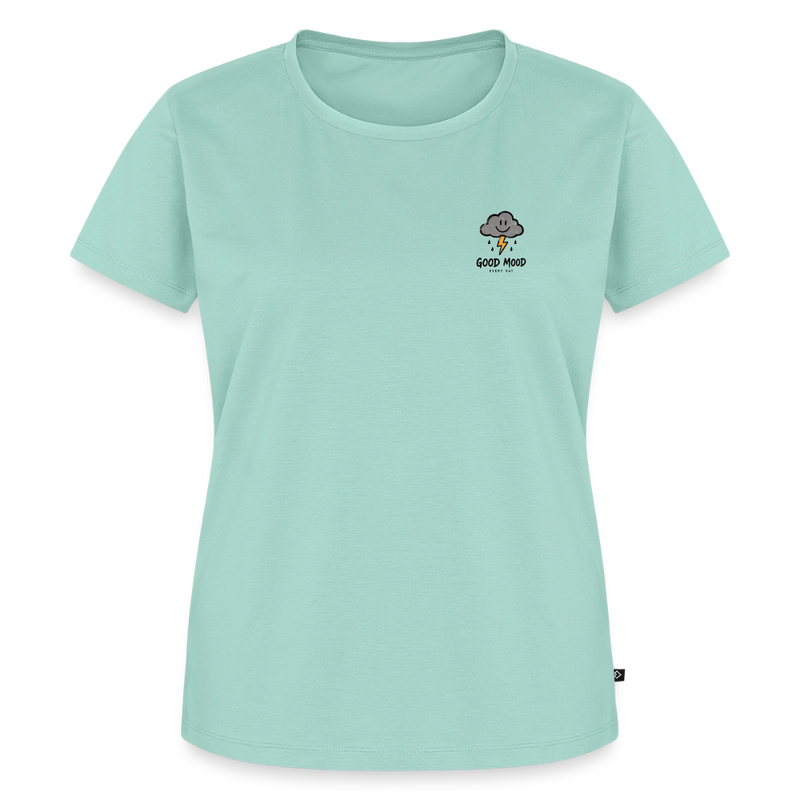 Fightwood good Mood bad Weather Frauen Premium T-Shirt - Mint 