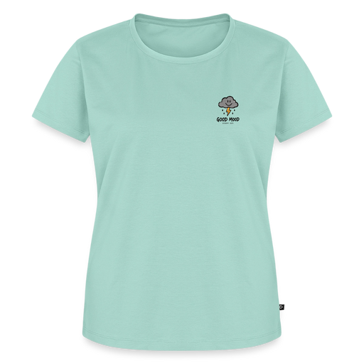 Fightwood good Mood bad Weather Frauen Premium T-Shirt - Mint 