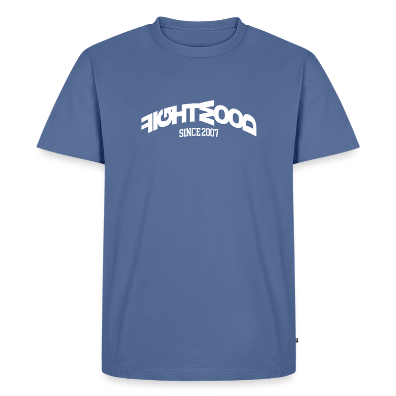 Fightwood Muddled Männer Premium T-Shirt - Taubenblau