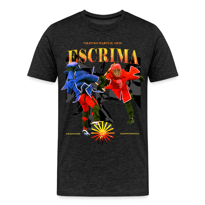 Fightwood Fightwithstyle Escrima Shirt – Premium T-Shirt für Escrima, Kali & Arnis - Anthrazit