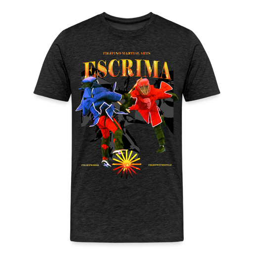 Fightwood Fightwithstyle Escrima Shirt – Premium T-Shirt für Escrima, Kali & Arnis - Anthrazit