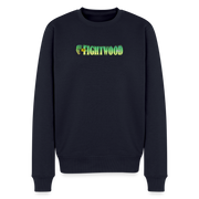 FIGHTWOOD Männer Premium Sweatshirt – mit Logo-Brustprint - Navy