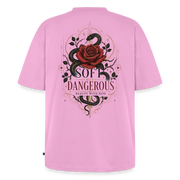 Unisex Premium Oversized Bio T-Shirt - Verwaschenes Rosa