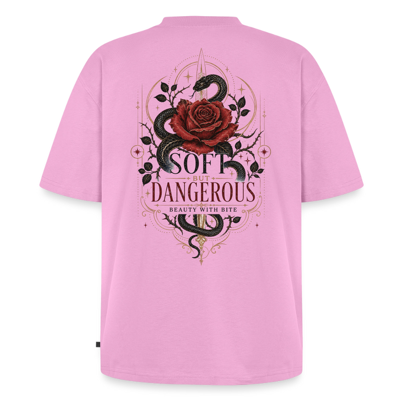Unisex Premium Oversized Bio T-Shirt - Verwaschenes Rosa