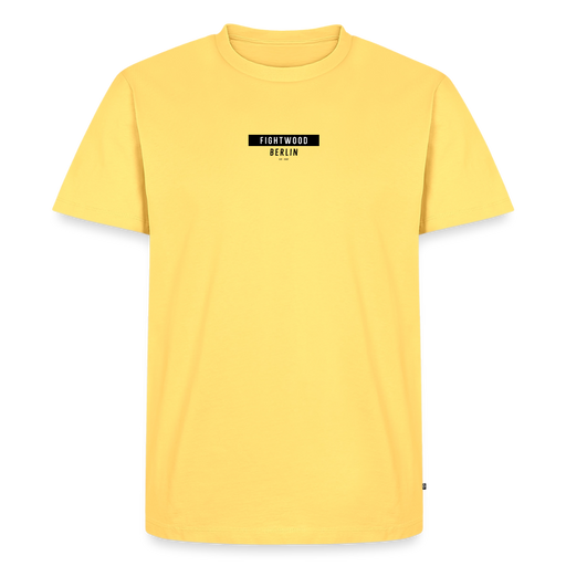 Männer Premium T-Shirt - Pastellgelb