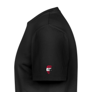 Fightwood® Austria Männer Premium T-Shirt – Fair produziert, 150 g/m², Training & Freizeit - Schwarz