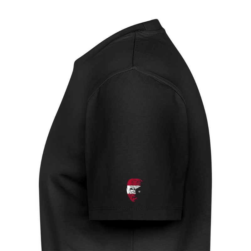 Fightwood® Austria Männer Premium T-Shirt – Fair produziert, 150 g/m², Training & Freizeit - Schwarz
