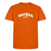 Fightwood Muddled Männer Premium T-Shirt - Orange 