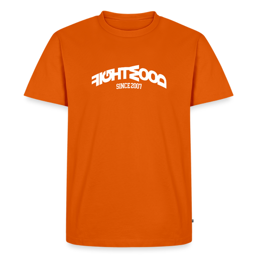 Fightwood Muddled Männer Premium T-Shirt - Orange 