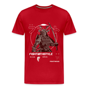 Fightwood Samurai Premium T-Shirt – Nachhaltig, Bequem & Stylisch - Rot