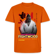 Fightwood Fightwithstyle Gorilla Black Männer Premium T-Shirt - Orange 