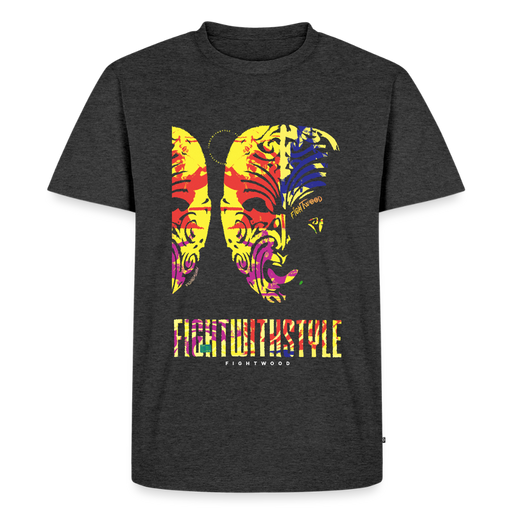 Männer Premium T-Shirt - Anthrazit meliert