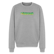 FIGHTWOOD Männer Premium Sweatshirt – mit Logo-Brustprint - Grau meliert
