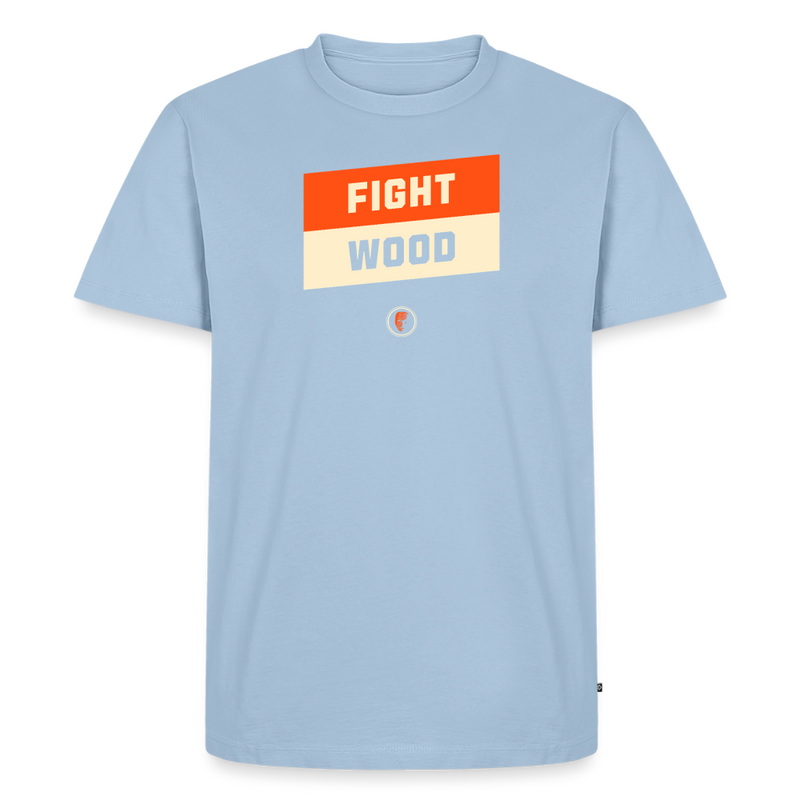 Fightwood Deklivo Männer Premium T-Shirt - Hellblau
