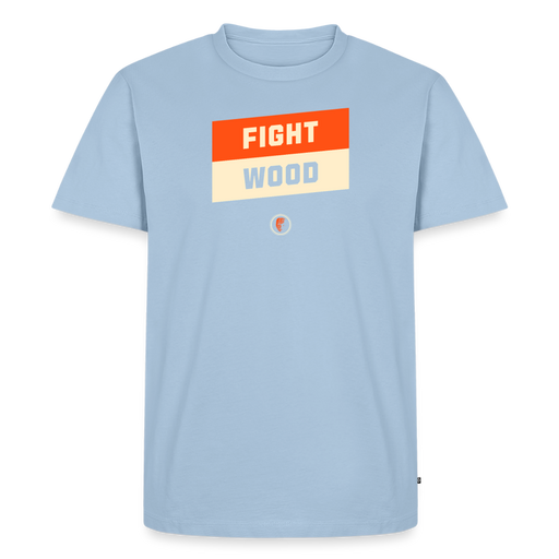 Fightwood Deklivo Männer Premium T-Shirt - Hellblau