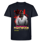 Fightwood Fightwithstyle Gorilla Black Männer Premium T-Shirt - Navy