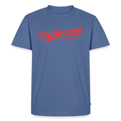 FIGHTWOOD Heritage T-Shirt – Est. 2007 Männer Premium T-Shirt - Taubenblau