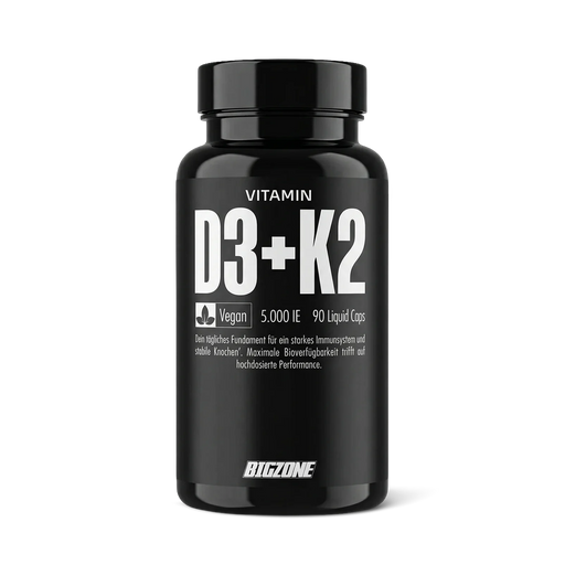 Big Zone Vitamin D3 + K2 90 Kapseln - Produktbild