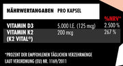 Big Zone Vitamin D3 + K2 90 Kapseln - Produktbild 2