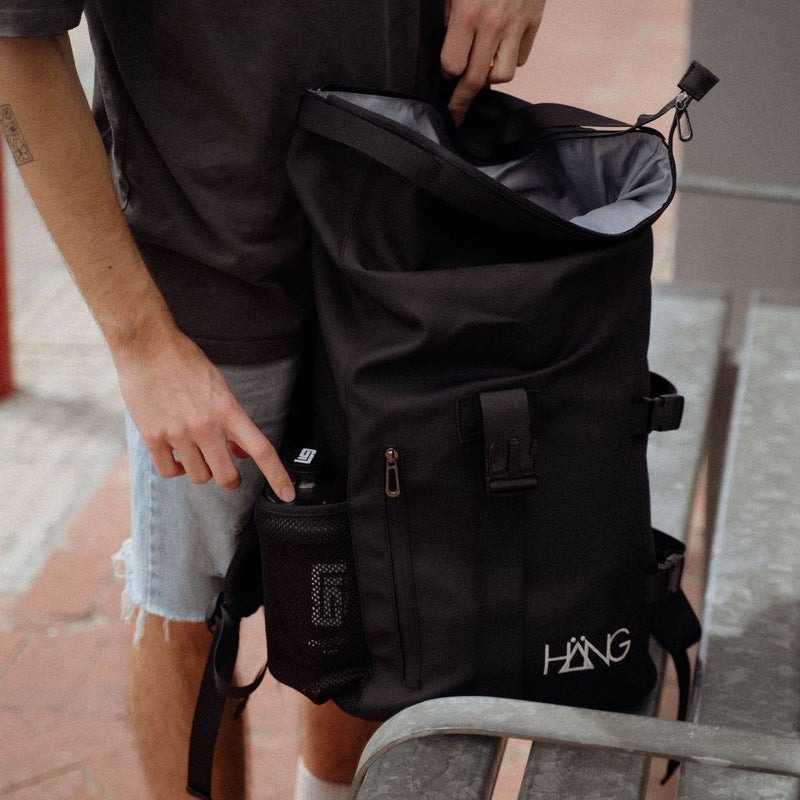 BÄG Rolltop Rucksack mit Doppel-Laptopfach – wasserabweisend