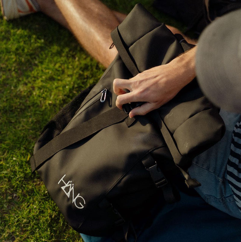BÄG Rolltop Rucksack mit Doppel-Laptopfach – wasserabweisend