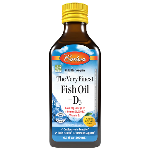 Carlson Labs The Very Finest Fish Oil - 200ml - Produktbild 4