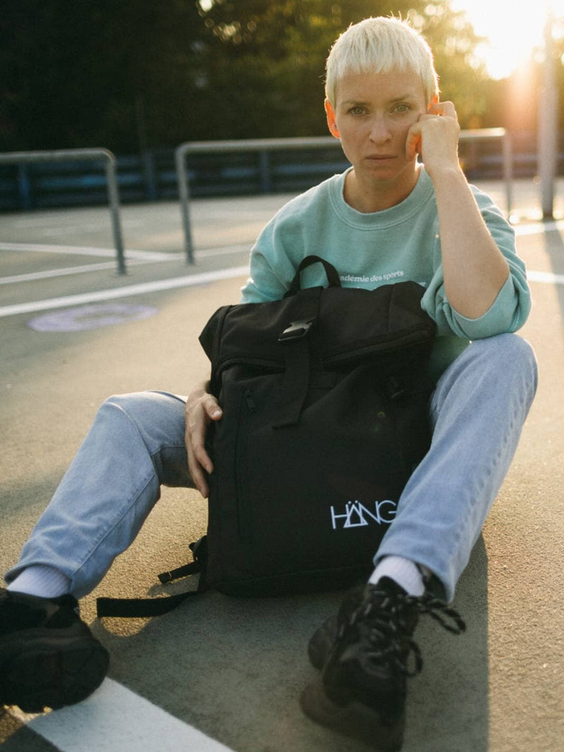 BÄG Rolltop Backpack – water-repellent, 15″ laptop sleeve, urban & outdoor