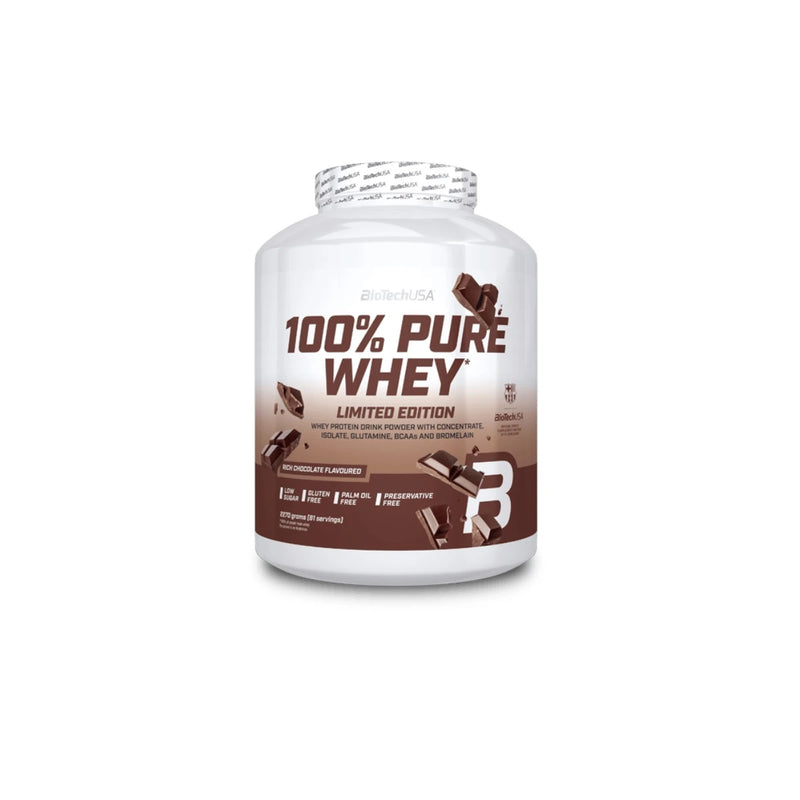 BioTech 100% Pure Whey 2270g Rich Chocolate Limited Edition *NEU - Produktbild