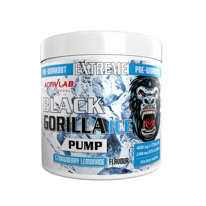 Activlab Black Gorilla Ice Pump Pre-Workout 300g Green Apple - Produktbild