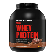Body Attack 100% Whey Protein 2000g Chocolate Brownie - Produktbild