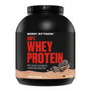 Body Attack 100% Whey Protein 2000g Cookie n Cream - Produktbild