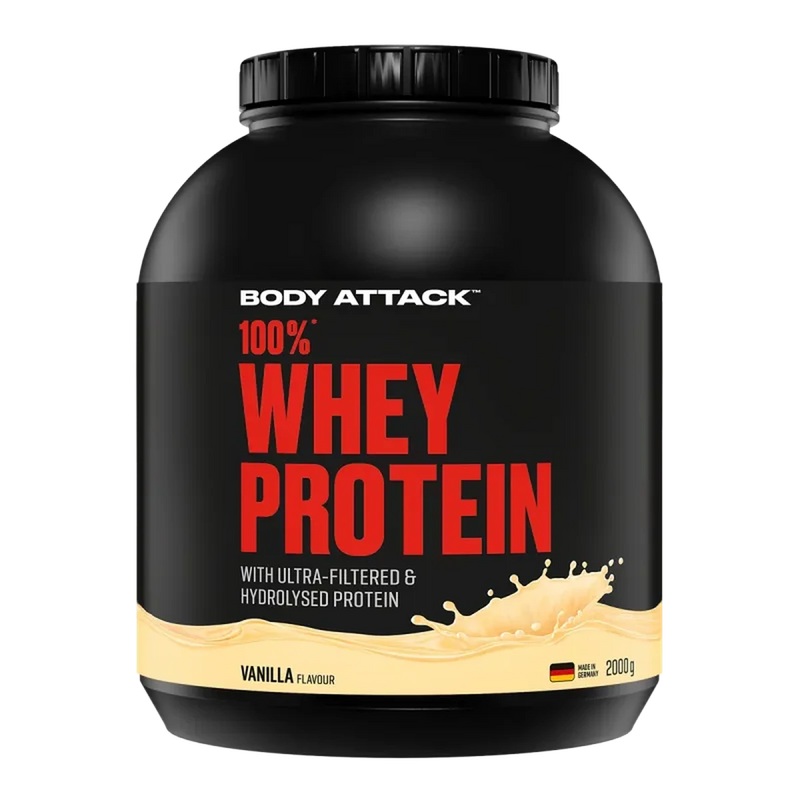 Body Attack 100% Whey Protein 2000g - Produktbild