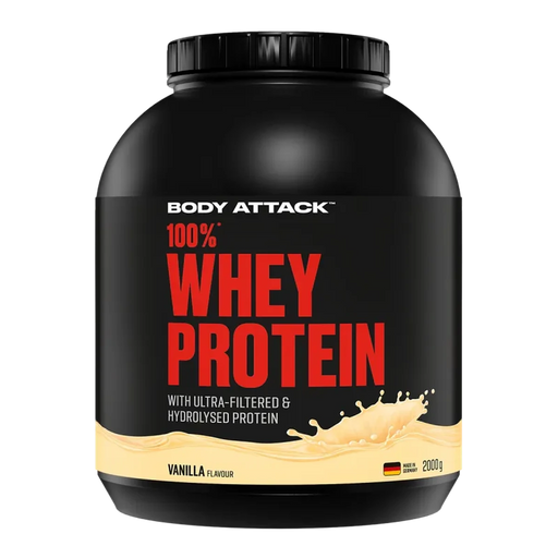 Body Attack 100% Whey Protein 2000g - Produktbild