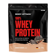 Body Attack 100% Whey Protein 900g Cookies n Cream - Produktbild