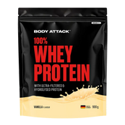 Body Attack 100% Whey Protein 900g - Produktbild