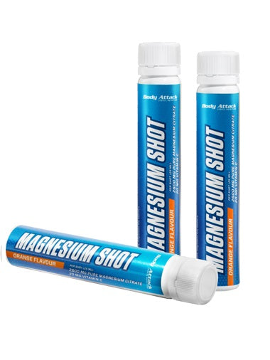 Body Attack Magnesium Shots 20x25ml - Orange - Produktbild