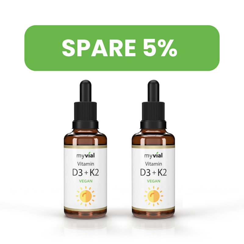 Vitamin D3 + K2 Tropfen vegan – Vitamin D aus Flechten & K2 MK-7 | Fightwood