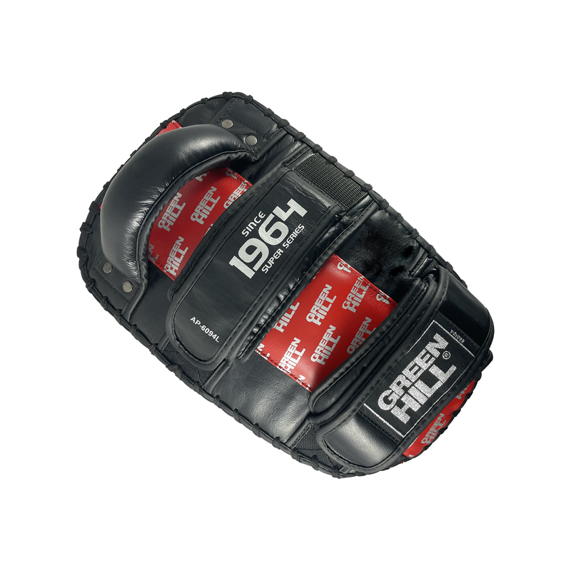 Green Hill MAKIKO Thai Pad / Armpolster – Echtleder Schlag- & Trittpolster (34×21×9 cm)